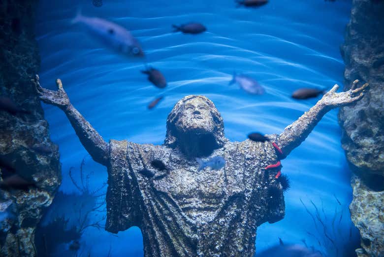 Entrada al Acuario Nacional de Malta