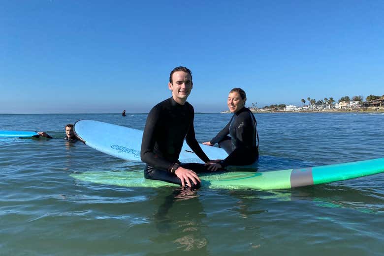 Curso privado de surf en Santa Bárbara - Galería 2