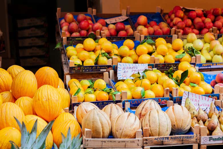 Tour gastronómico por Catania