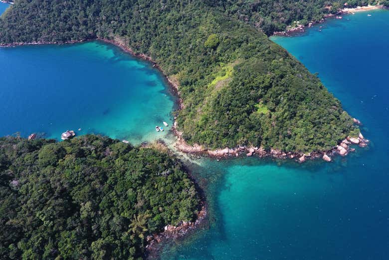 Paseo en barco privado por Angra dos Reis