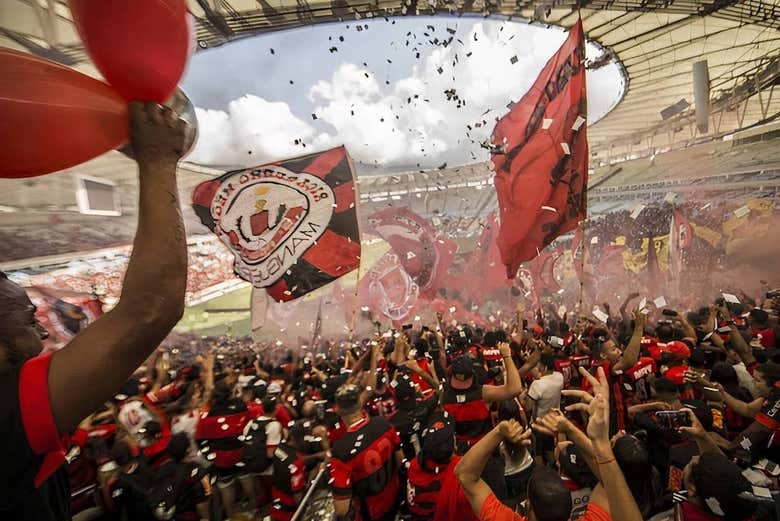 Partido de fútbol en Río de Janeiro