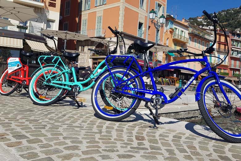 Tour en bicicleta eléctrica por Villefranche-sur-Mer