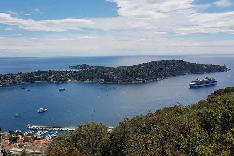 Tour en bicicleta eléctrica por Villefranche-sur-Mer