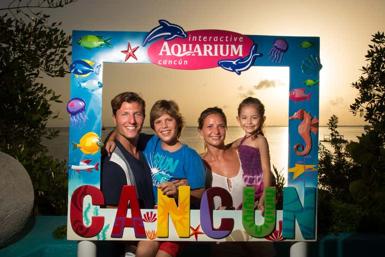 Entrada al Acuario Interactivo de Cancún