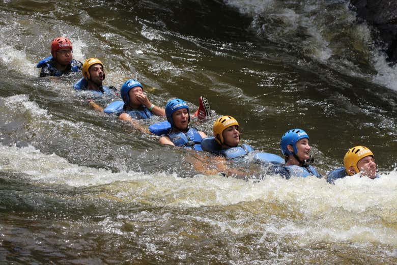Rafting de 10 kilómetros en el Parque das Laranjeiras