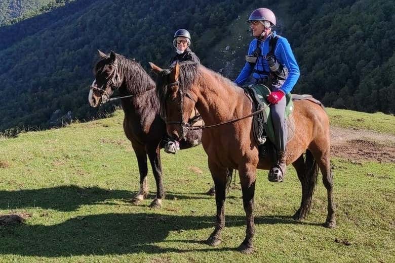 Paseo a caballo por los Picos de Europa
