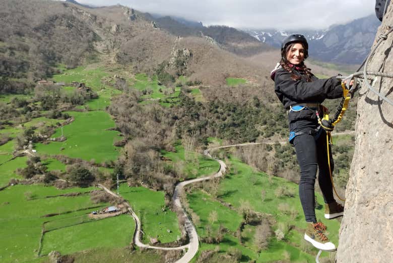Vía ferrata de La Hermida