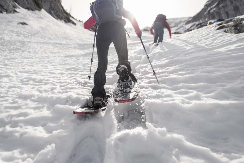 Paseo privado con raquetas de nieve por los Picos de Europa - Galería 1