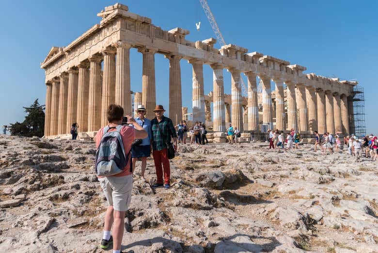 Visita guiada por la Acrópolis