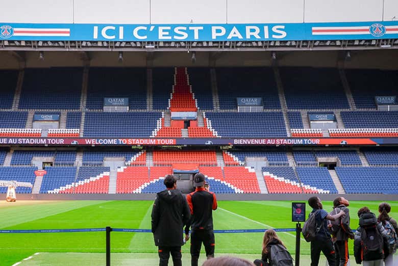 Tour del Parque de los Príncipes, el estadio del PSG