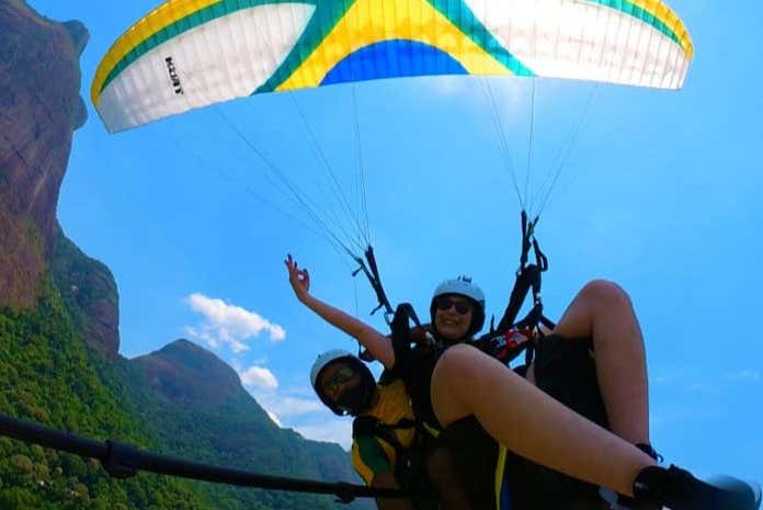 Vuelo en parapente por Río de Janeiro
