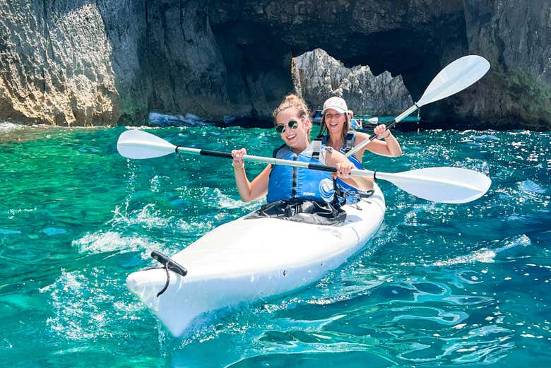 Tour en kayak por Capri
