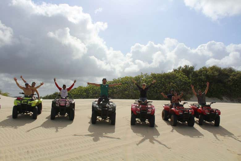Tour en quad por Maracajaú