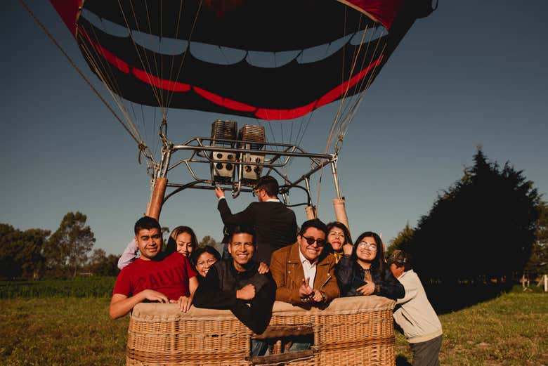 Paseo privado en globo por Huamantla