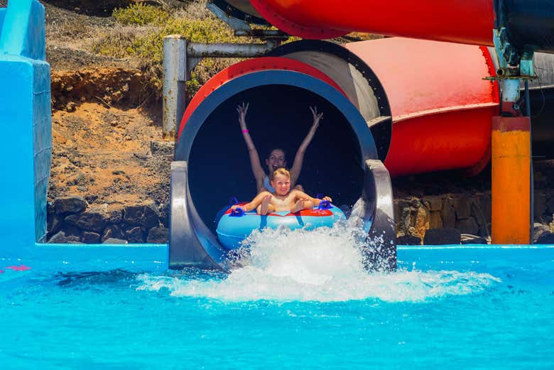 Entrada a Acua Water Park