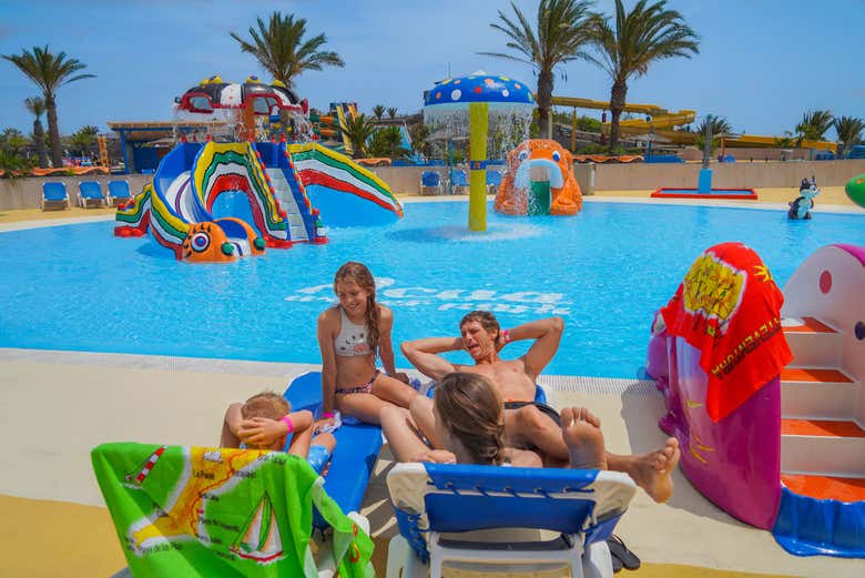 Entrada a Acua Water Park