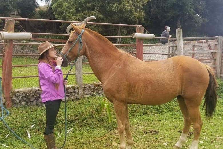 Visita a la Hacienda Hipolongo Cruz de Mayo