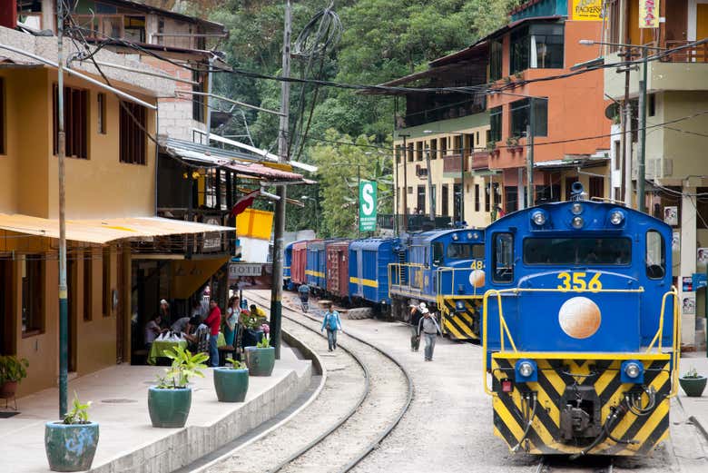 Tren a Machu Picchu desde Ollantaytambo