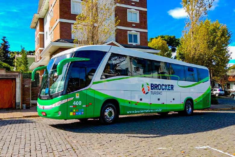 Transporte entre el aeropuerto de Porto Alegre y Gramado