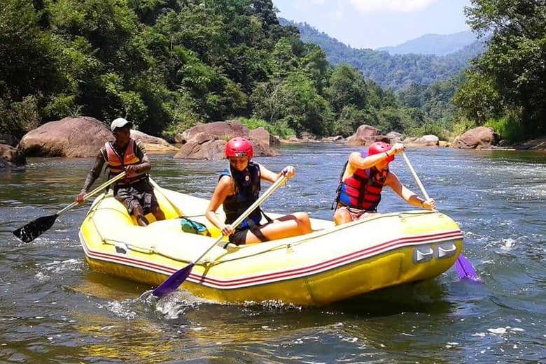 Rafting en Kitulgala