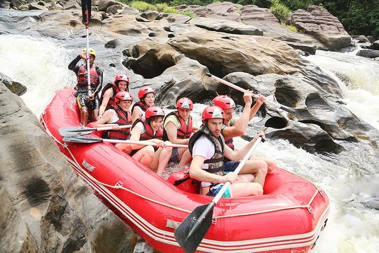 Rafting en Kitulgala