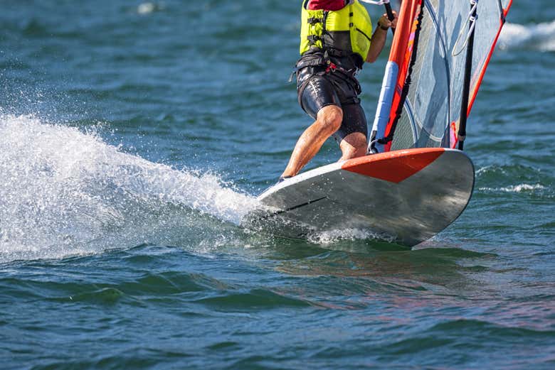 Curso de windsurf en Bentota