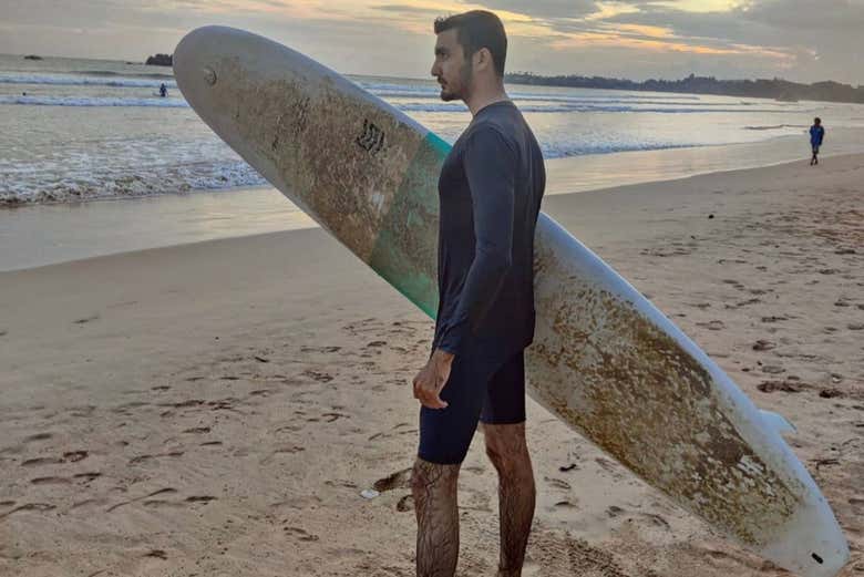 Surf en Unawatuna
