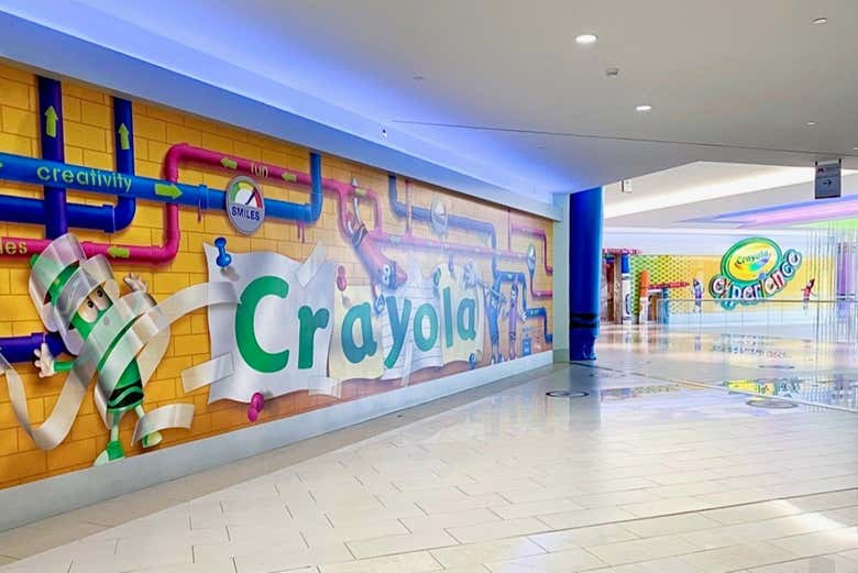 Entrada a Crayola Experience