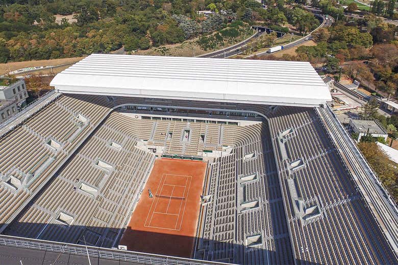 Visita guiada por el estadio de Roland Garros