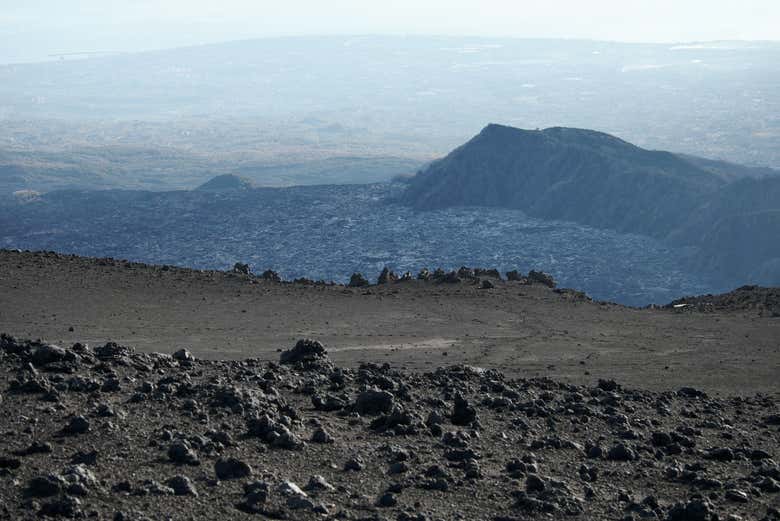 Trekking por el Etna y el valle del Bove
