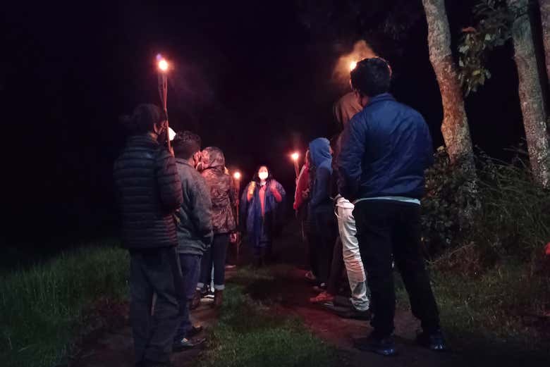 Senderismo nocturno por La Cañada