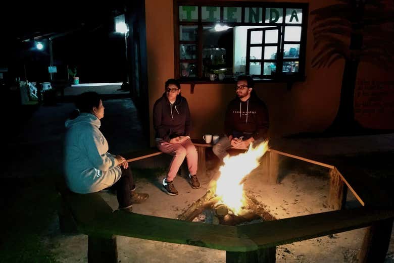Senderismo nocturno por La Cañada