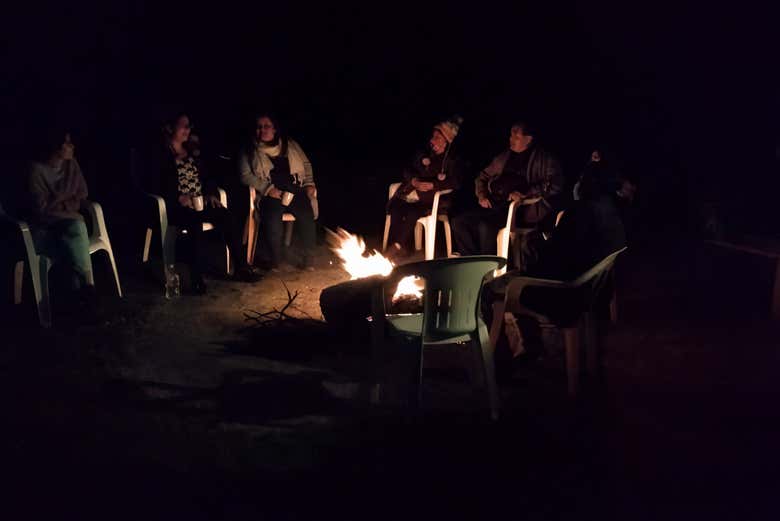 Senderismo nocturno por La Cañada