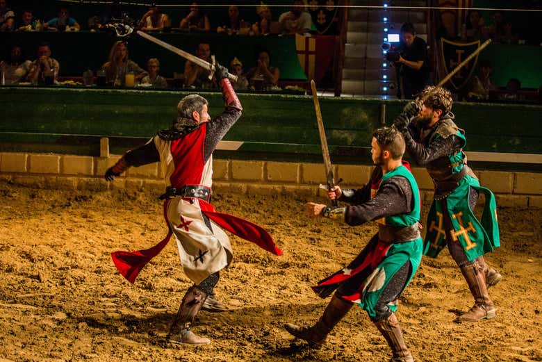 Cena con espectáculo en Magic Robin Hood