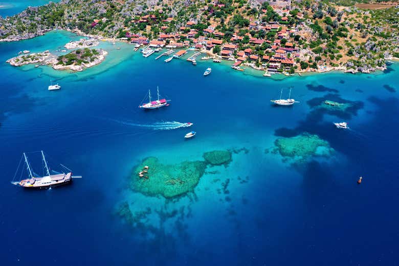 Excursión a Kekova en barco