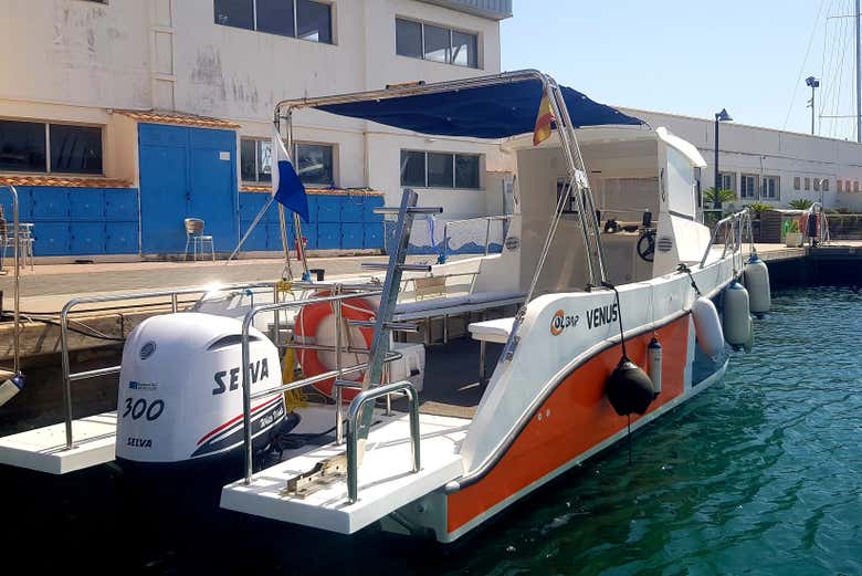 Alquiler de barco con patrón en Calpe