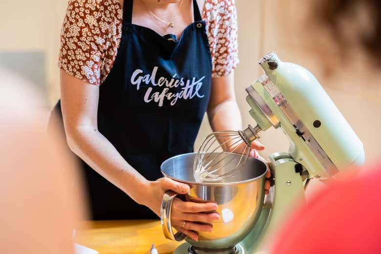 Taller de macarons en las Galerías Lafayette