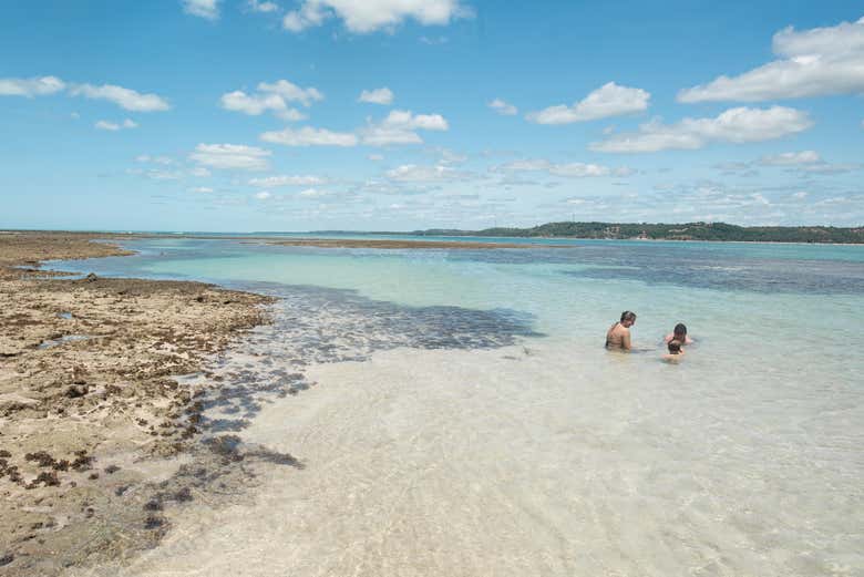 Paseo en barco por las piscinas naturales de Japaratinga