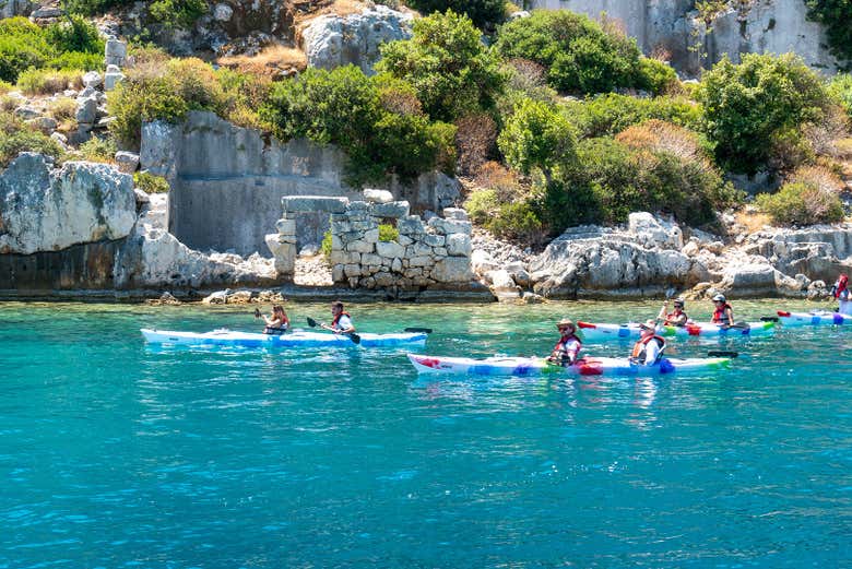 Tour en kayak por Kekova