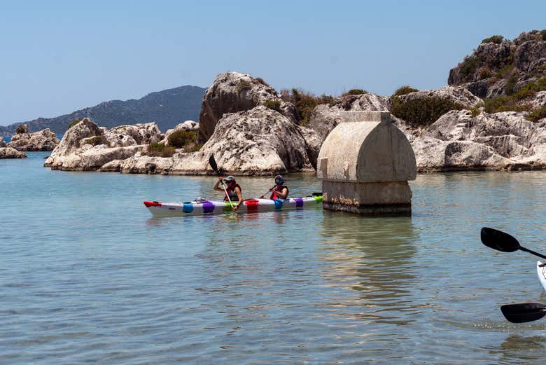 Tour en kayak por Kekova