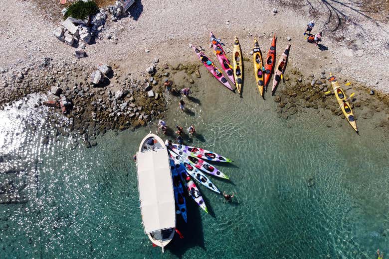 Tour en kayak por Kekova