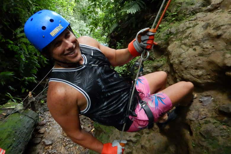Descenso de cañones en La Fortuna