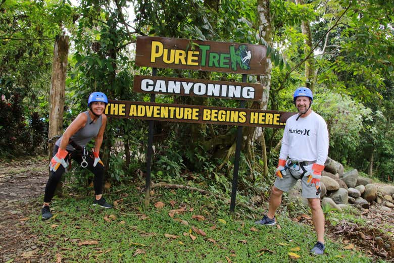 Descenso de cañones en La Fortuna - Galería 1