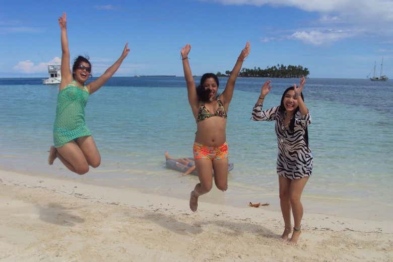 Traslado entre Cartí y las islas de San Blas en lancha