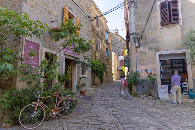 Excursión a Grožnjan y Oprtalj