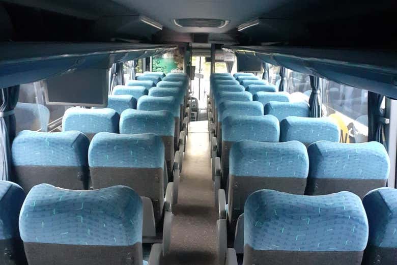Transporte entre el aeropuerto de Campo Grande y Bonito