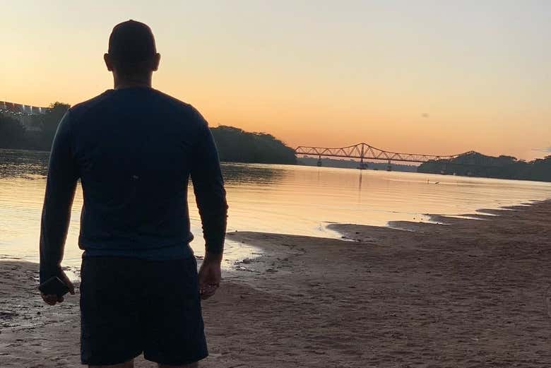 Tour en kayak por el río Parnaíba al atardecer