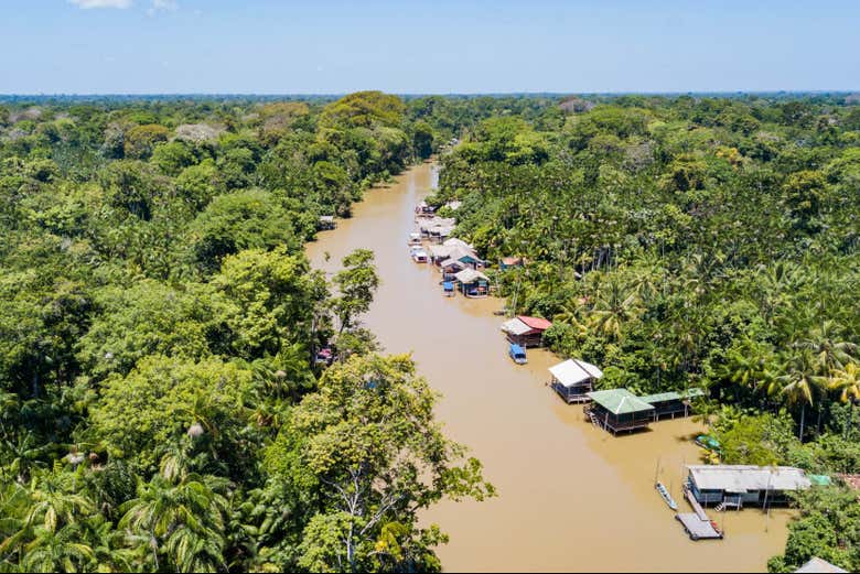 Paseo en barco por la isla de Combú