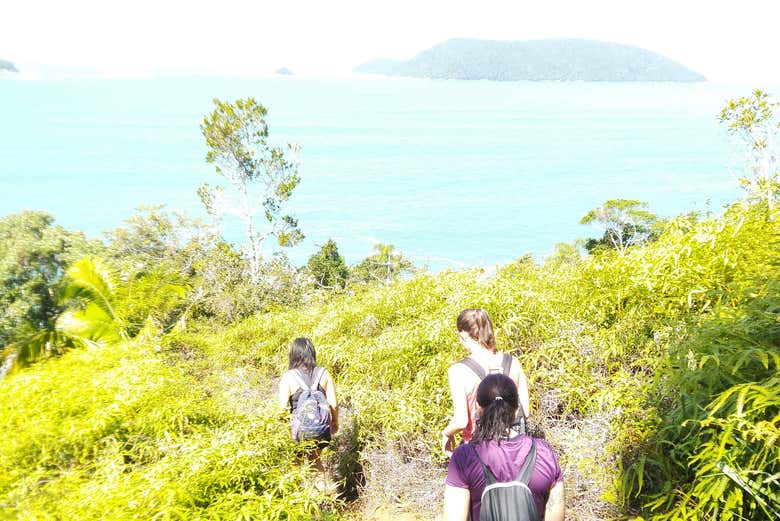 Senderismo por las playas de Ubatuba