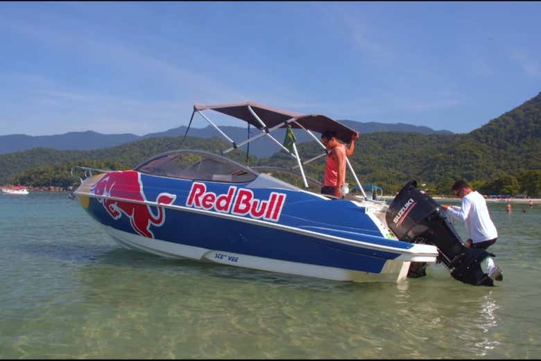 Paseo en barco por las playas del sur de Ubatuba